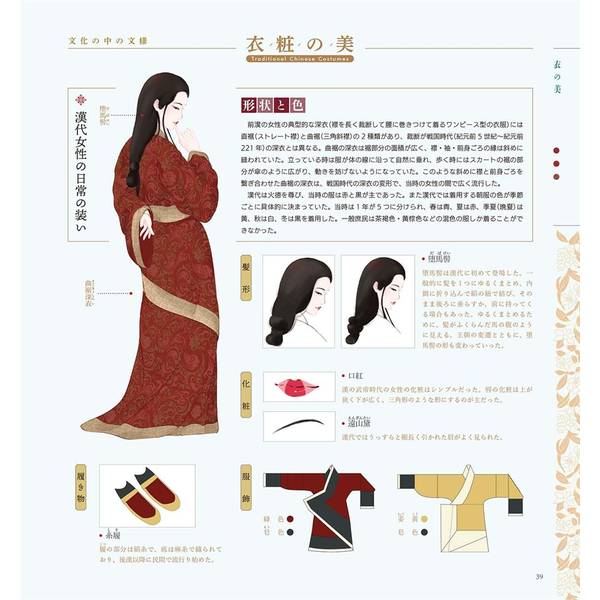 美しい中国の伝統色と文様