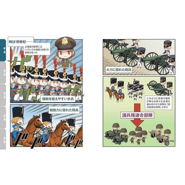 イラストでまなぶ！　用兵思想入門 編制編
