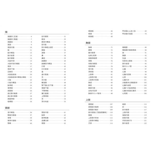 人体解剖図塗り絵　塗って学べる人体の構造と各部位の名称