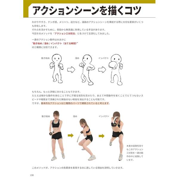 アクションポーズ大全　アクション漫画家が欲しかった魅せるポーズ5000