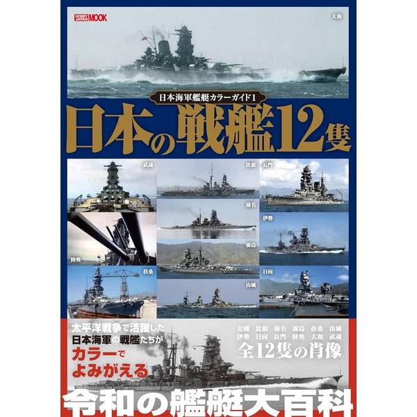 日本海軍艦艇カラーガイド1 日本の戦艦12隻