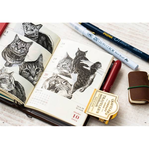 ペン画手帳のつくりかた 絵日記やスケッチで彩る手帳の実例&アイデア集