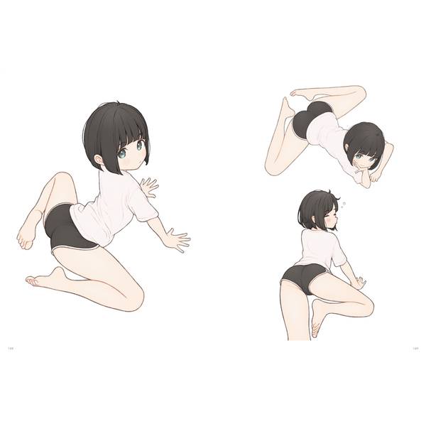 川口イッサ おんなのこイラストポーズ集 イラスト映えするかわいいしぐさ＆ポーズ400