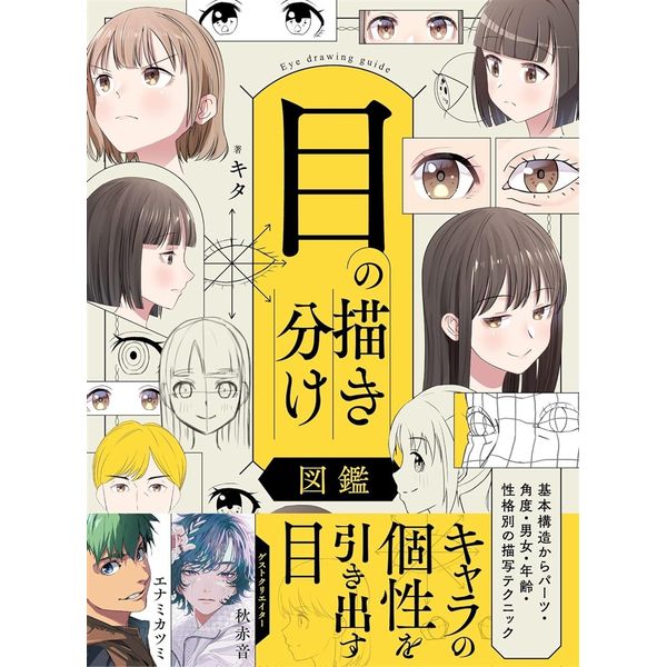 目の描き分け図鑑　基本構造からパーツ・角度・男女・年齢・性格別の描写テクニック