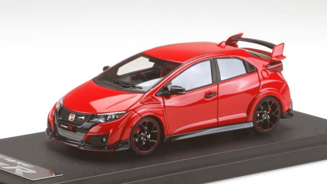《送料無料》MARK43 (PM4348GR) 1/43 ホンダシビックタイプ R GT pack (FK2) ミラノレッド 限定カラー