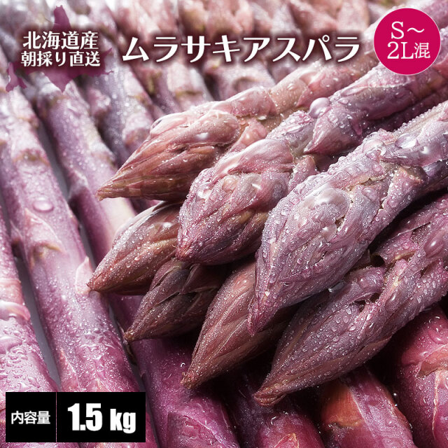 ムラサキアスパラガス