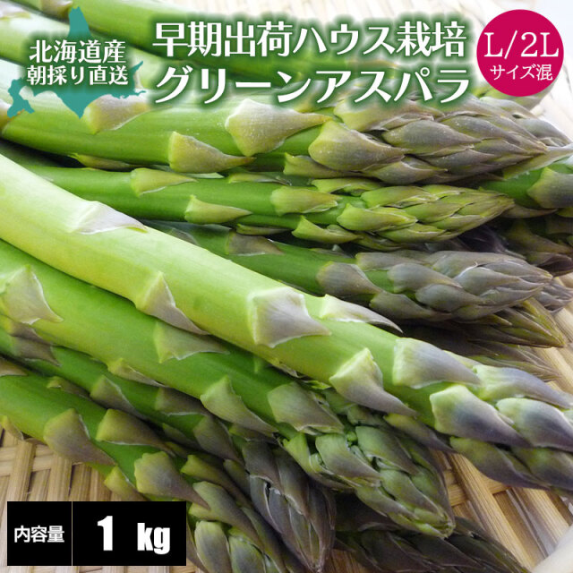 早期出荷アスパラガス