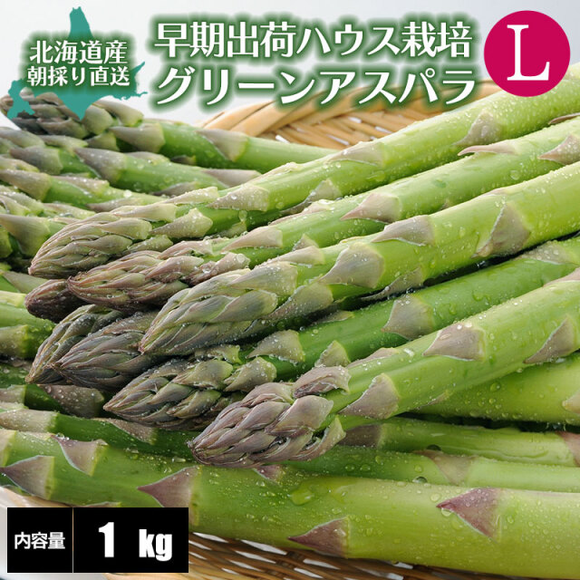 早期出荷アスパラガス