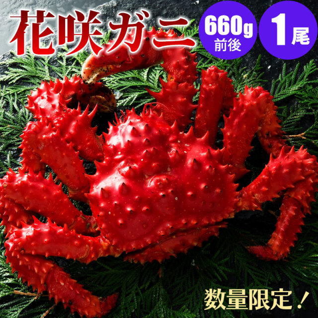 花咲蟹660g