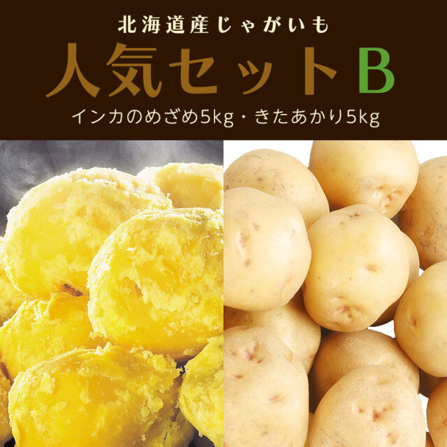 人気セットB（インカ＋きたあかり）