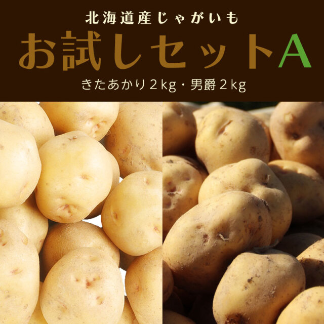 お試しセットA（きたあかり＋男爵）