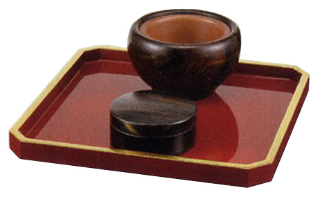 淵付三宝用水板　三宝9寸（27ｃｍ)用23ｃｍ角