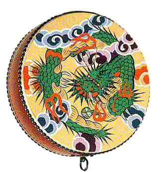 懺法太鼓 龍極彩色【60-021】