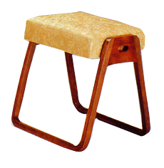 寺院用スツール 巾37座高44奥32cm 積み重ね式