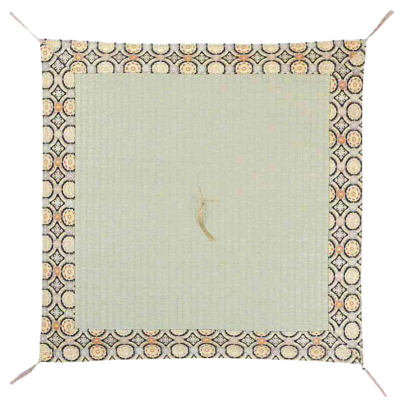 御前藺草座布団　リバーシブル七宝　68×68ｃｍ