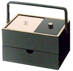 手提角香炉 巾１８ｃｍ 奥１３ｃｍ 高さ１１ｃｍ