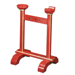 【木魚バイ置台】杢魚倍置台