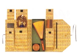 法要用具入　古代縞緞子