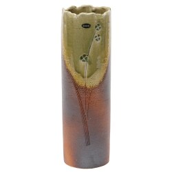 小春　小花寸胴　花瓶