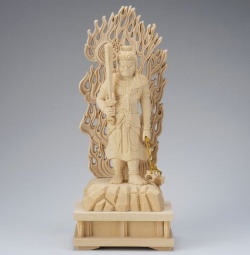 桧　小型　不動明王