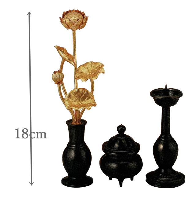 小仏像用三具足【25-026】