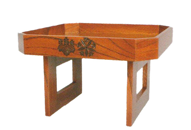 欅製八寸膳 寺院用仏具|放光