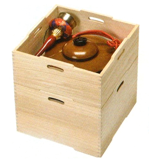 仏教 収納箱付き スタッキング仏具収納箱【44-011】