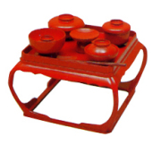 献茶湯器・献菓子器・漆仏具（輪島・越前塗）