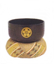 リン布団 古代縞