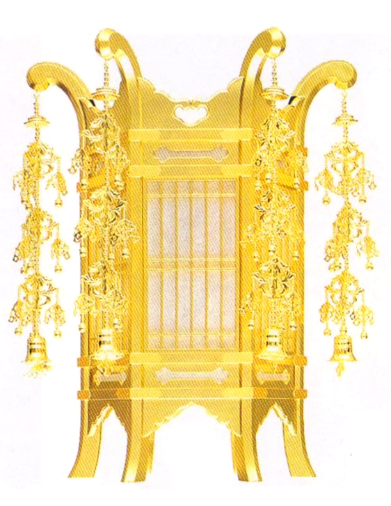 木製六角吊灯篭