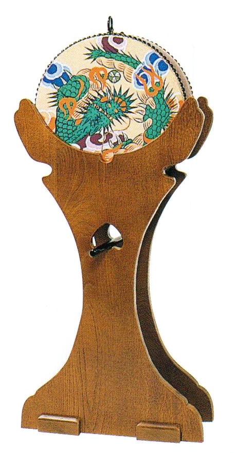 背高殲法太鼓置台