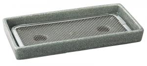 陶器線香皿　墓地