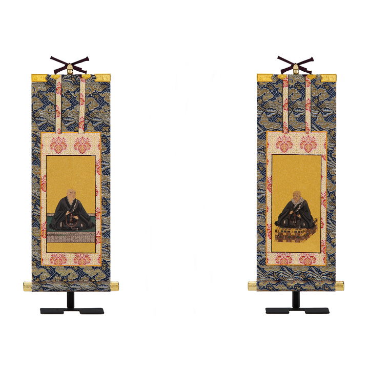掛軸】浄土真宗本願寺派両脇掛軸