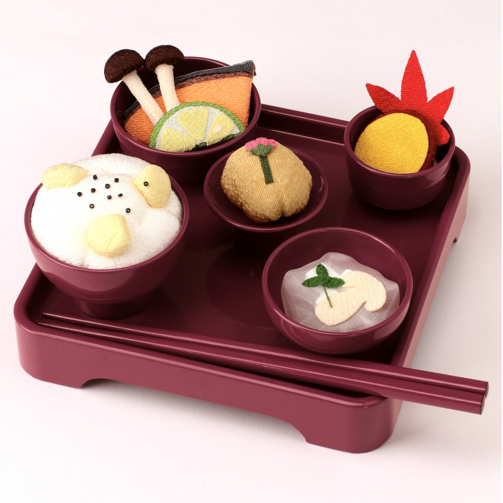 【お供物】【秋彼岸用お供え】【ちりめん飾り】精進料理 ※お供え膳は別売り