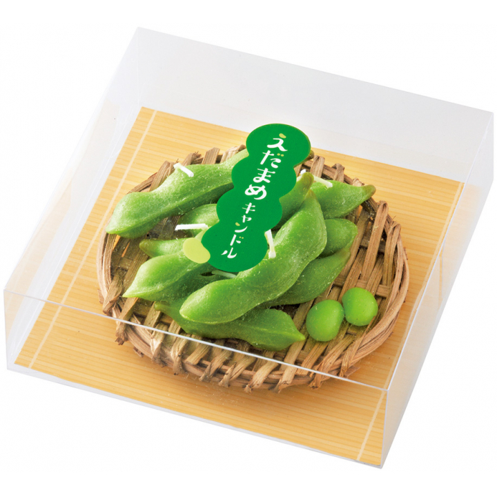 【お供物】【お盆、お彼岸用】【飾りローソク】えだまめキャンドル
