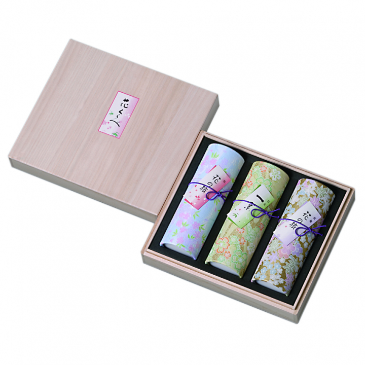 【進物線香】花くらべ3本入