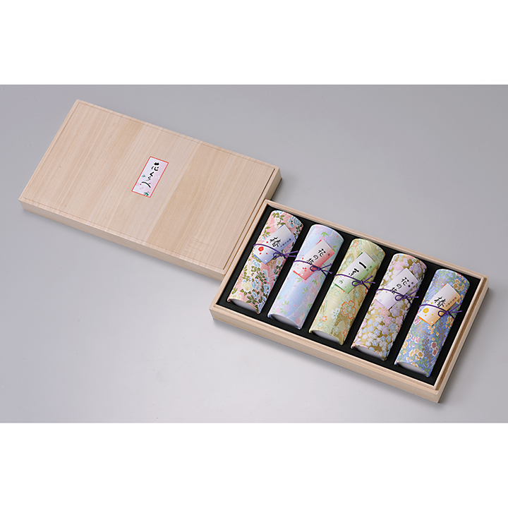 【進物線香】花くらべ5本入