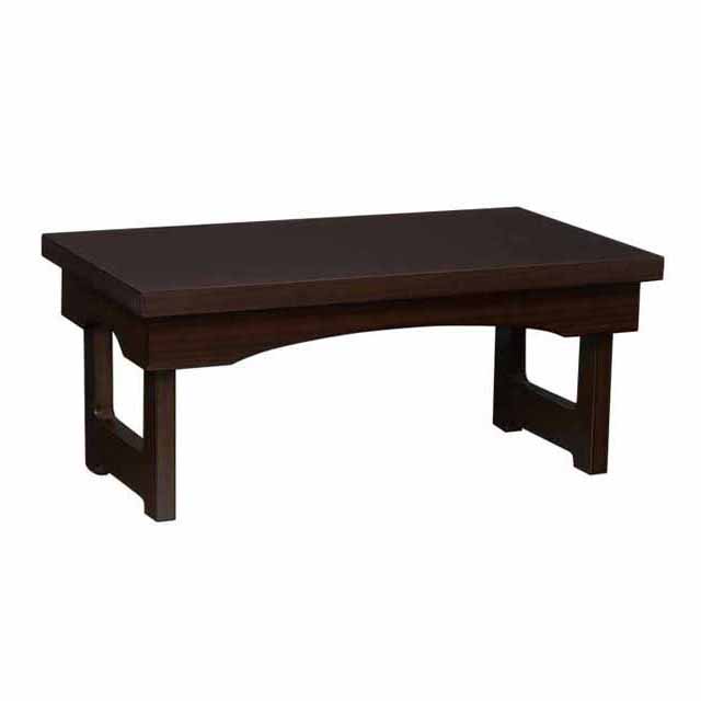 【折畳式 机】花台兼用経机 ２０号（巾６０ｃｍ）ウォールナット