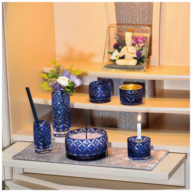 フラン切子硝子 6点セット