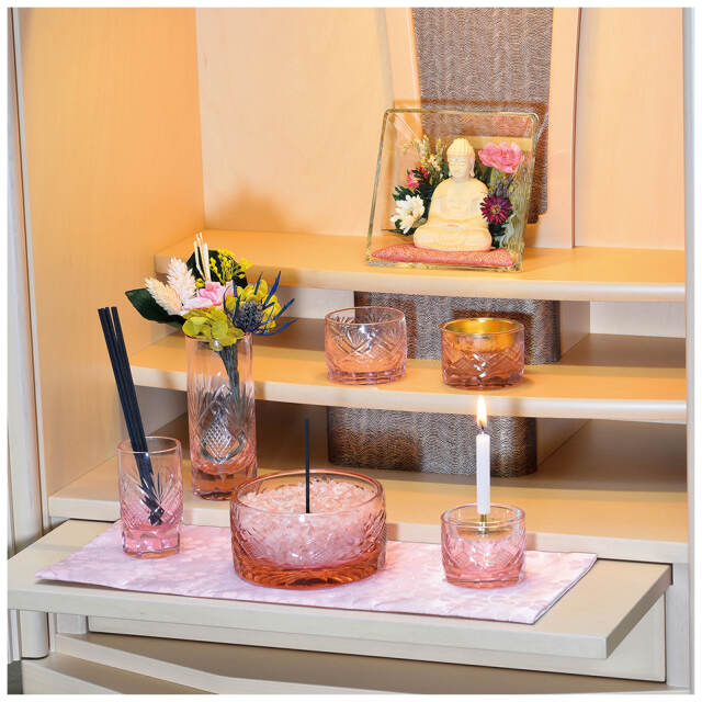 クローネ 切子硝子6点セット