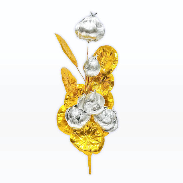 お供物】【お盆用】盆花 銀蓮5輪 〔91-650〕