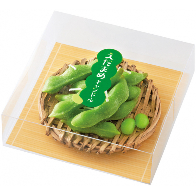【お供物】【お盆、お彼岸用】【飾りローソク】えだまめキャンドル