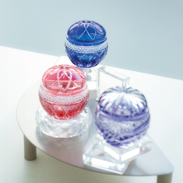 【骨壷】江戸切子S　イメージ1