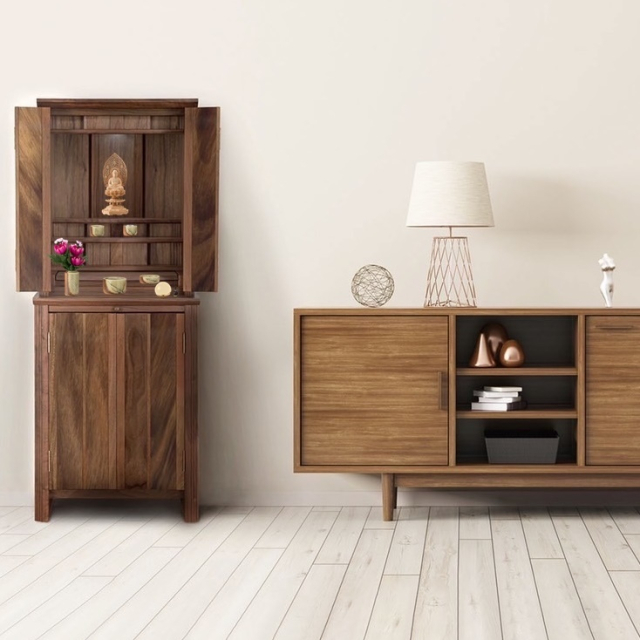 【台付仏壇】ネイチャー　モンキーポット