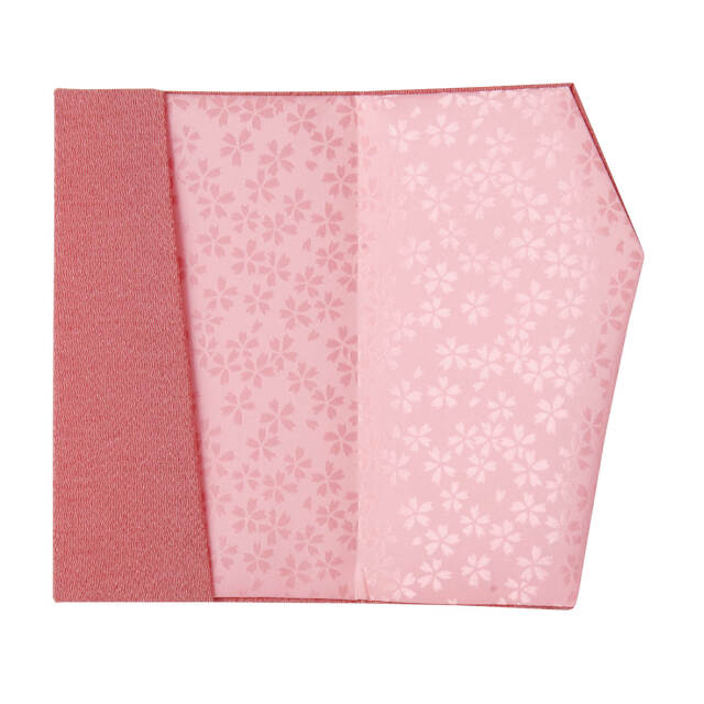 浪漫 めぐり桜小紋ポケットふくさ-中の柄