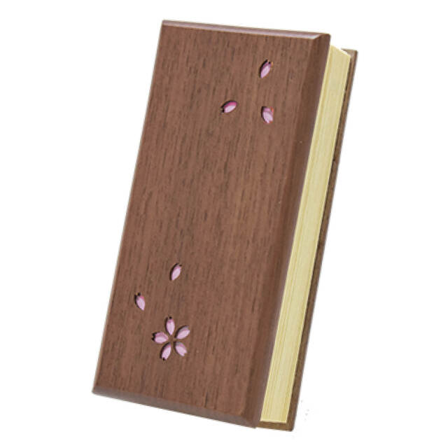 木製過去帳さくら ウォールナット