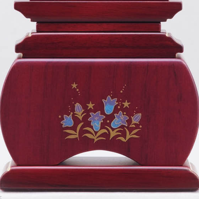 優雅 銀河鉄道の夜 りんどう-紫檀