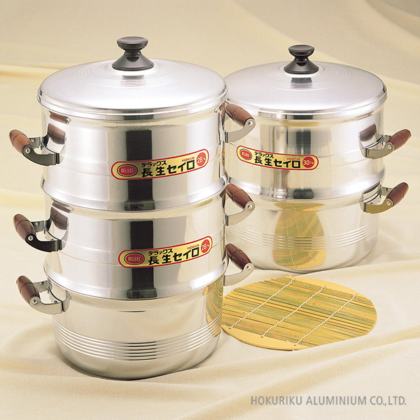 DX長生セイロ一重・二重セットの商品イメージ