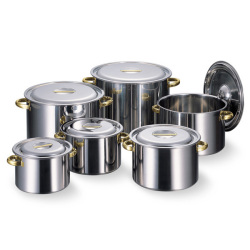 クラッド半寸胴鍋