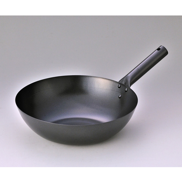 北京鍋 純チタン製 36㎝ 中華鍋 純チタン製中華鍋36㎝